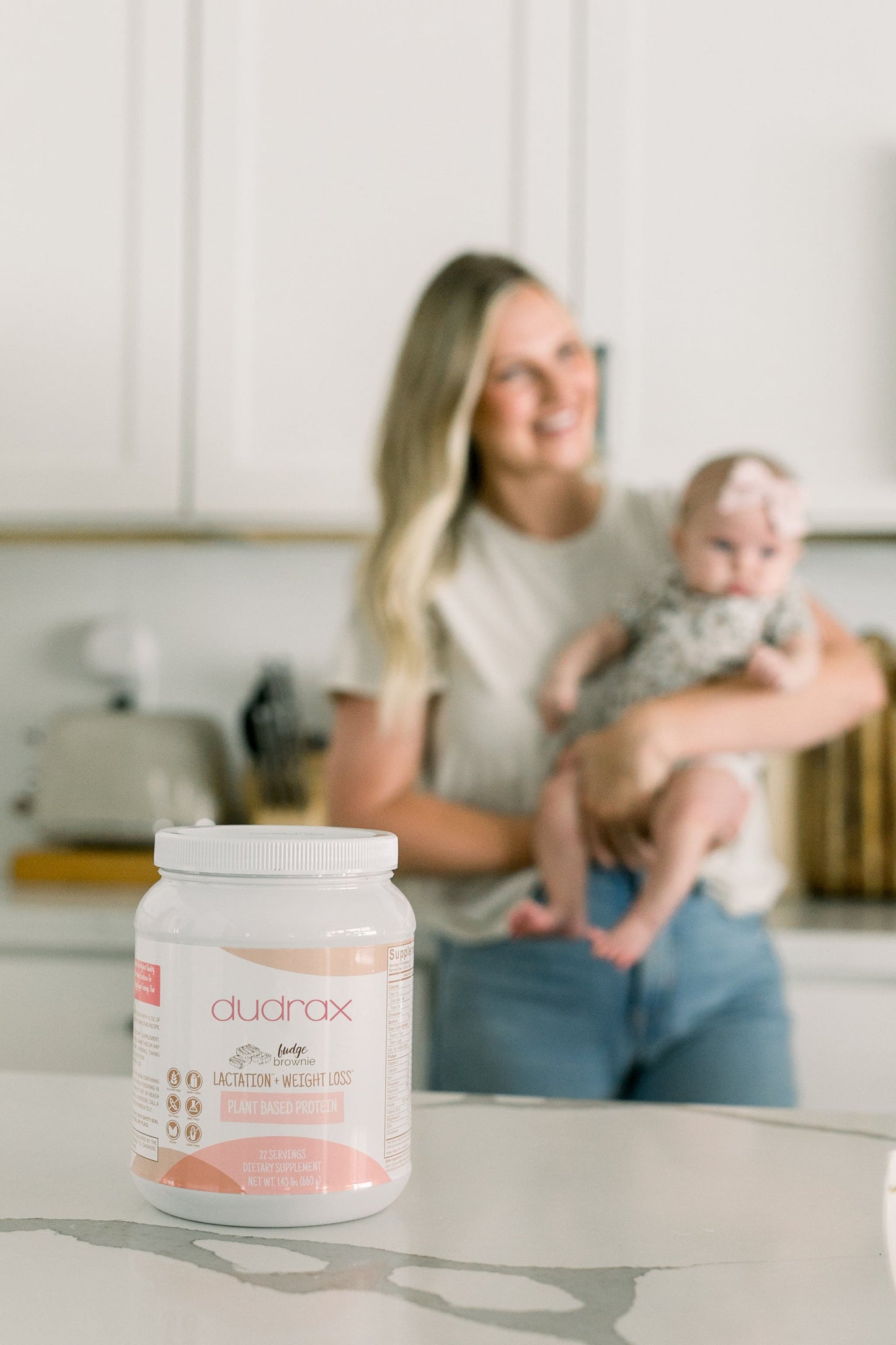 Dudrax: Protein Powder For Milk Supply, Fudge Brownie