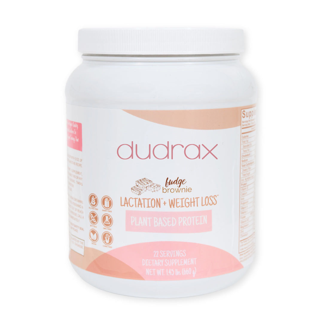 Dudrax: Protein Powder For Milk Supply, Fudge Brownie