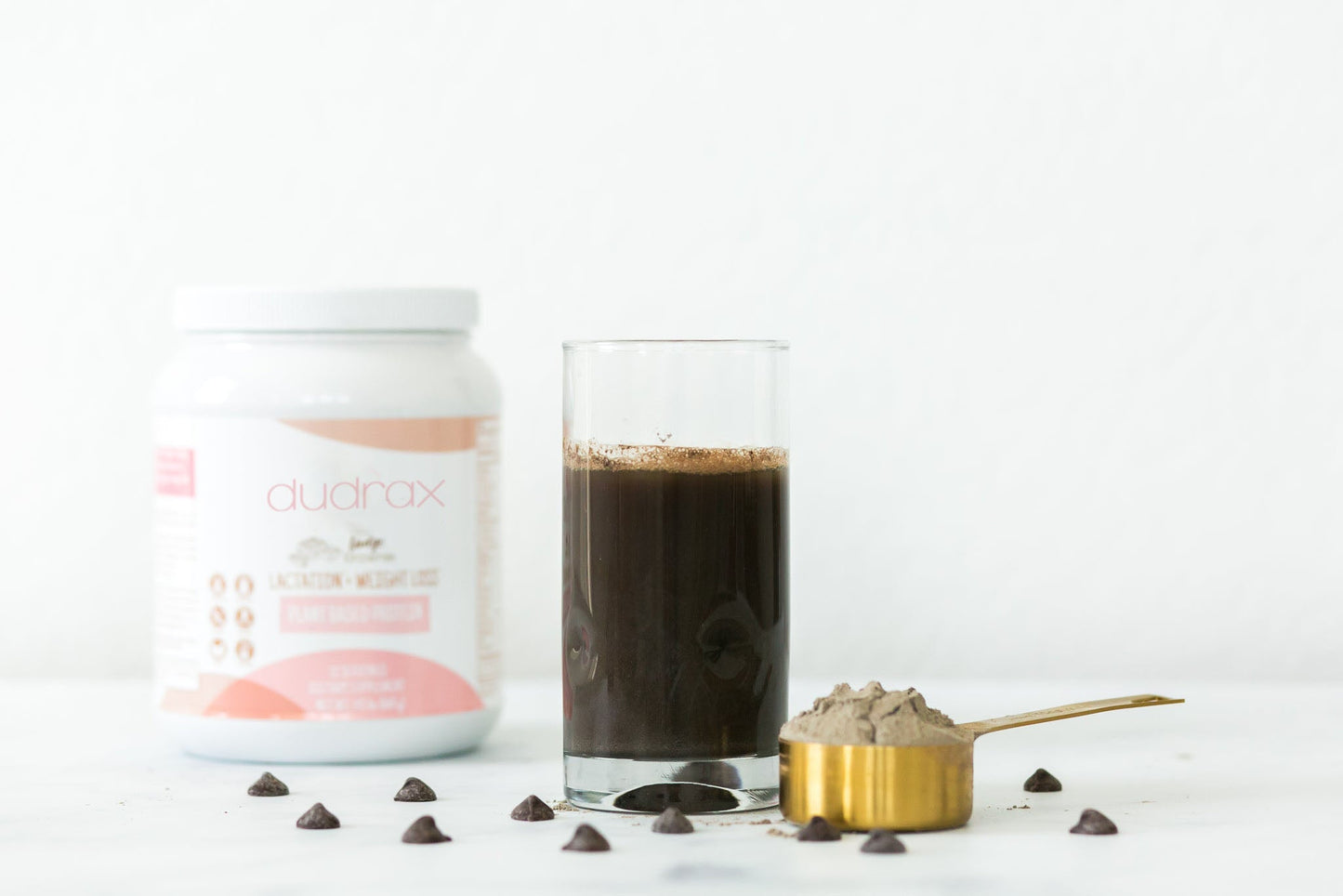 Dudrax: Protein Powder For Milk Supply, Fudge Brownie